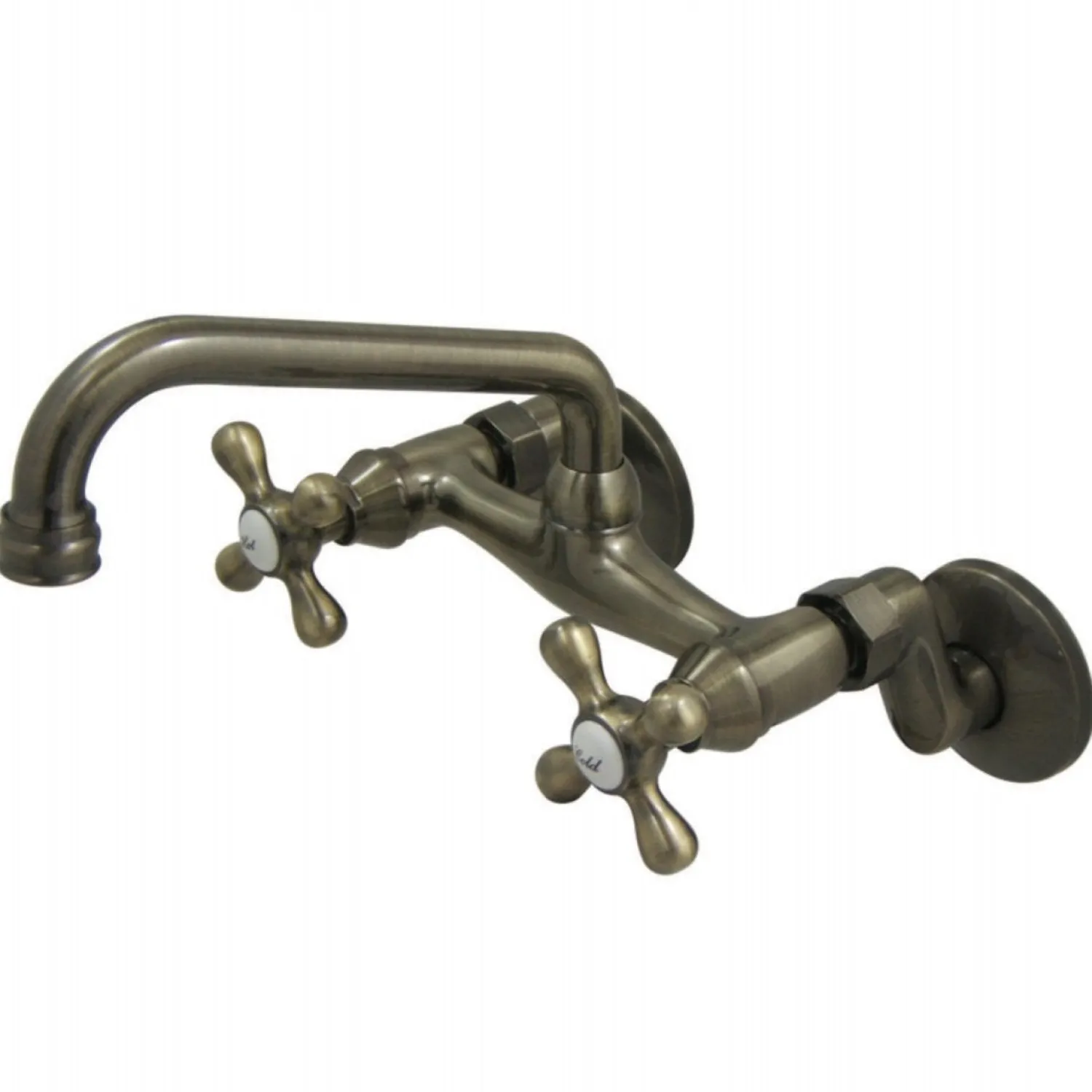 Sale Magellan 6" Adjustable Center Wall Mount Kitchen Faucet Wall Mounted Kitchen Faucets