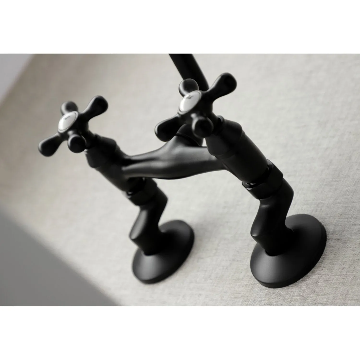 Sale Magellan 6" Adjustable Center Wall Mount Kitchen Faucet Wall Mounted Kitchen Faucets