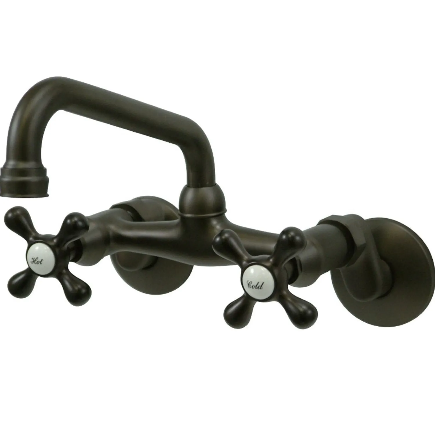 Sale Magellan 6" Adjustable Center Wall Mount Kitchen Faucet Wall Mounted Kitchen Faucets