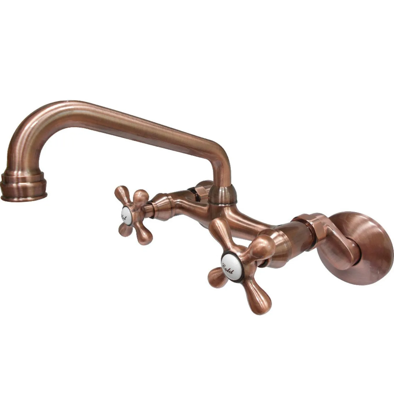 Sale Magellan 6" Adjustable Center Wall Mount Kitchen Faucet Wall Mounted Kitchen Faucets