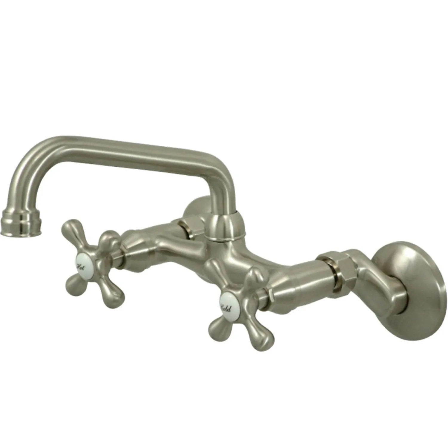 Sale Magellan 6" Adjustable Center Wall Mount Kitchen Faucet Wall Mounted Kitchen Faucets