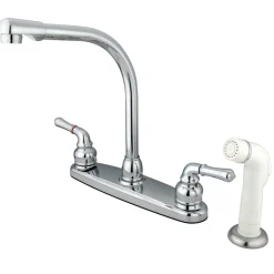 Discount Magellan Deck Mount 8-Inch Centerset Kitchen Faucet Faucets With Side Spray