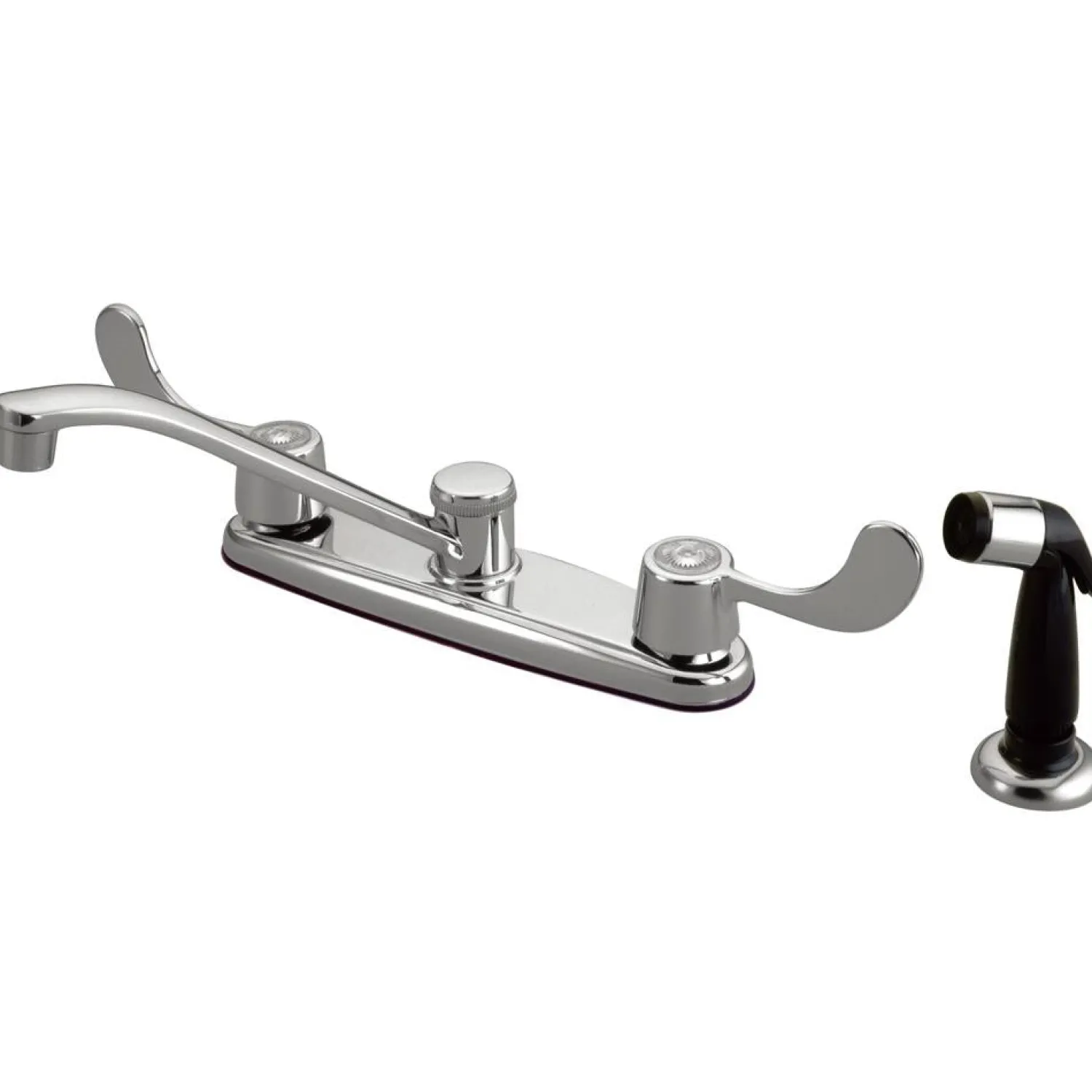 Online Magellan Double Handle 8" Centerset Kitchen Faucet Faucets With Side Spray