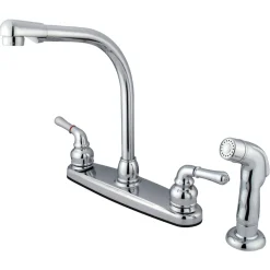 Online Magellan 4-Hole Centerset Kitchen Faucet Faucets With Side Spray