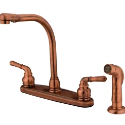 Online Magellan 4-Hole Centerset Kitchen Faucet Faucets With Side Spray