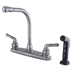 Online Magellan 4-Hole Centerset Kitchen Faucet Faucets With Side Spray