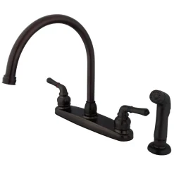 New Magellan 8-Inch Centerset Deck Mount Kitchen Faucet Faucets With Side Spray