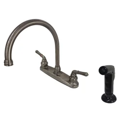 New Magellan 8-Inch Centerset Deck Mount Kitchen Faucet Faucets With Side Spray