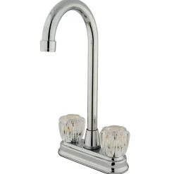 Online Magellan Two Handle 4" Centerset High-Arch Bar Faucet in Polished Chrome Bar Faucets
