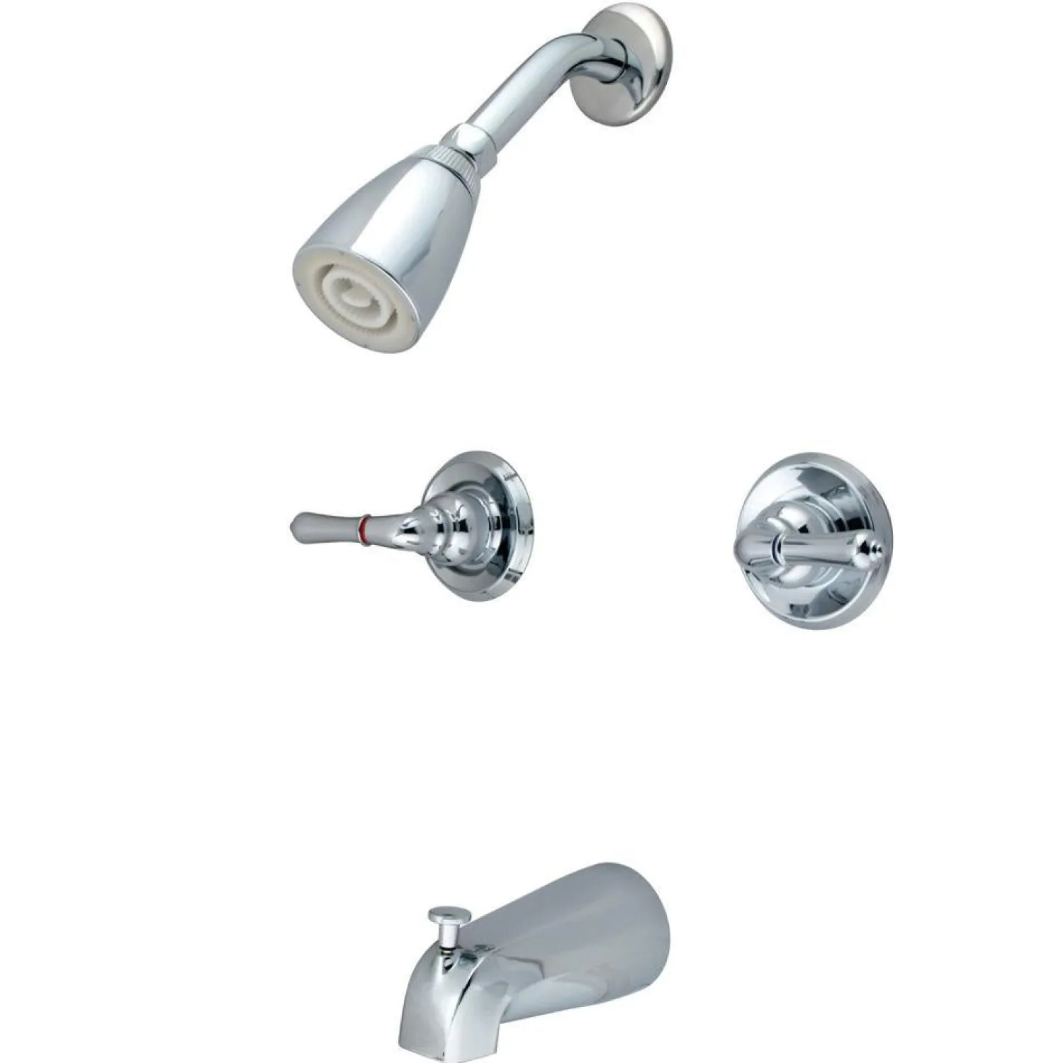 Discount Magellan Two Handle Solid Brass Tub and Shower Faucet Tub & Shower Sets