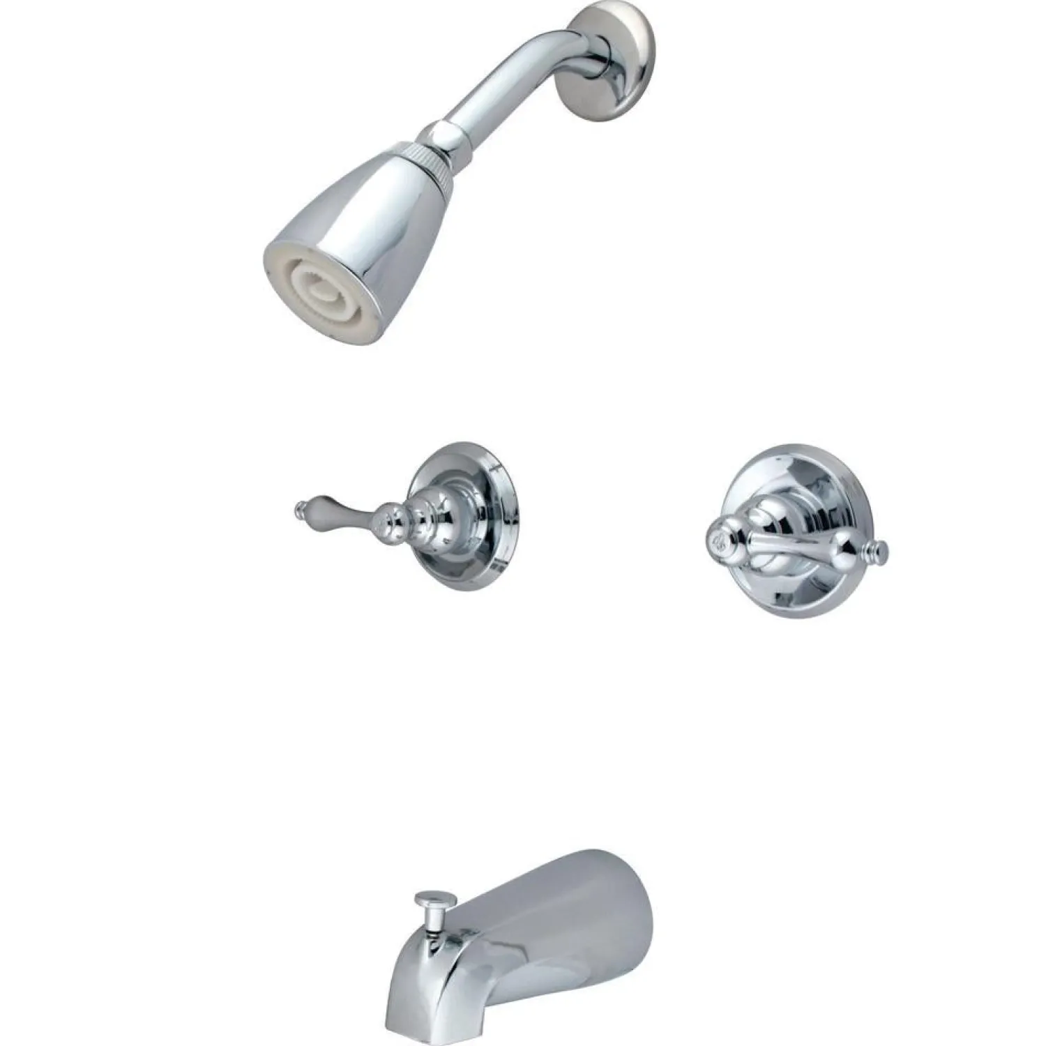 Best Magellan Two Handle Tub and Shower Faucet in Polished Chrome Tub & Shower Sets