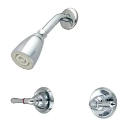 Clearance Magellan Two Handle Shower Faucet in Polished Chrome Tub & Shower Sets