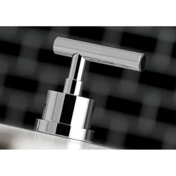Sale Manhattan Deck Mount 8-Inch Widespread Bathroom Faucet 8
