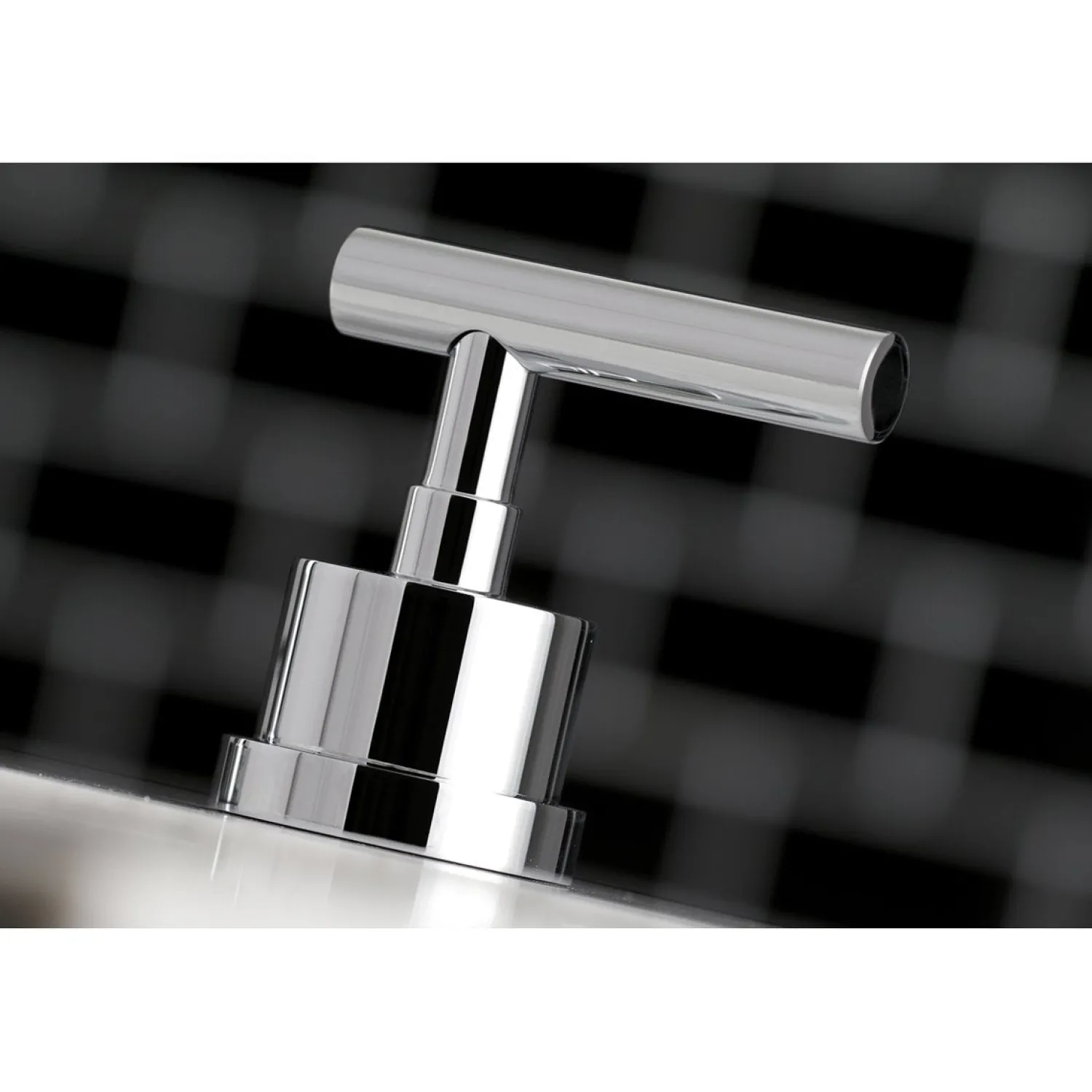 Sale Manhattan Deck Mount 8-Inch Widespread Bathroom Faucet 8" Widespread