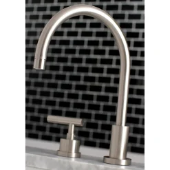 Sale Manhattan Deck Mount 8-Inch Widespread Bathroom Faucet 8