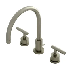 Sale Manhattan Deck Mount 8-Inch Widespread Bathroom Faucet 8