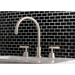 Sale Manhattan Deck Mount 8-Inch Widespread Bathroom Faucet 8