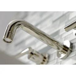 Outlet Manhattan 2-Handle 8-Inch Wall Mount Bathroom Faucet Wall Mount