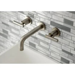Outlet Manhattan 2-Handle 8-Inch Wall Mount Bathroom Faucet Wall Mount