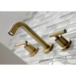 Outlet Manhattan 2-Handle 8-Inch Wall Mount Bathroom Faucet Wall Mount