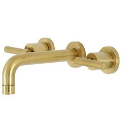 Outlet Manhattan 2-Handle 8-Inch Wall Mount Bathroom Faucet Wall Mount