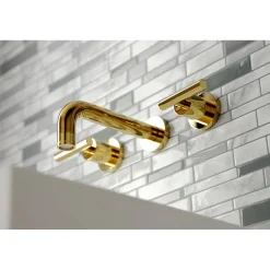 Outlet Manhattan 2-Handle 8-Inch Wall Mount Bathroom Faucet Wall Mount