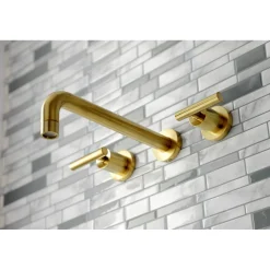 Discount Manhattan 2-Handle Wall Mount Roman Tub Faucet Tub Faucets