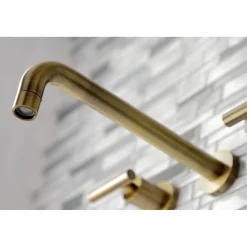 Discount Manhattan 2-Handle Wall Mount Roman Tub Faucet Tub Faucets