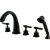 Outlet Manhattan Roman Tub Filler with Hand Shower Tub & Shower Sets|Tub Faucets