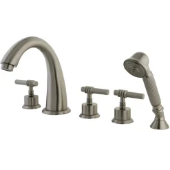 Outlet Manhattan Roman Tub Filler with Hand Shower Tub & Shower Sets|Tub Faucets