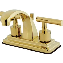 Sale Manhattan Two Handle 4" Centerset Lavatory Faucet with Brass Pop-up 4" Center Set