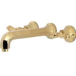 Best Metropolitan 2-Handle Wall Mount Bathroom Faucet Wall Mount