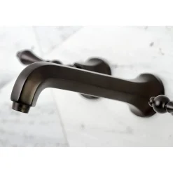 Best Metropolitan 2-Handle Wall Mount Bathroom Faucet Wall Mount