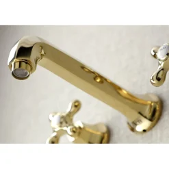 Best Metropolitan Wall Mount Two-Handle Bathroom Faucet Wall Mount
