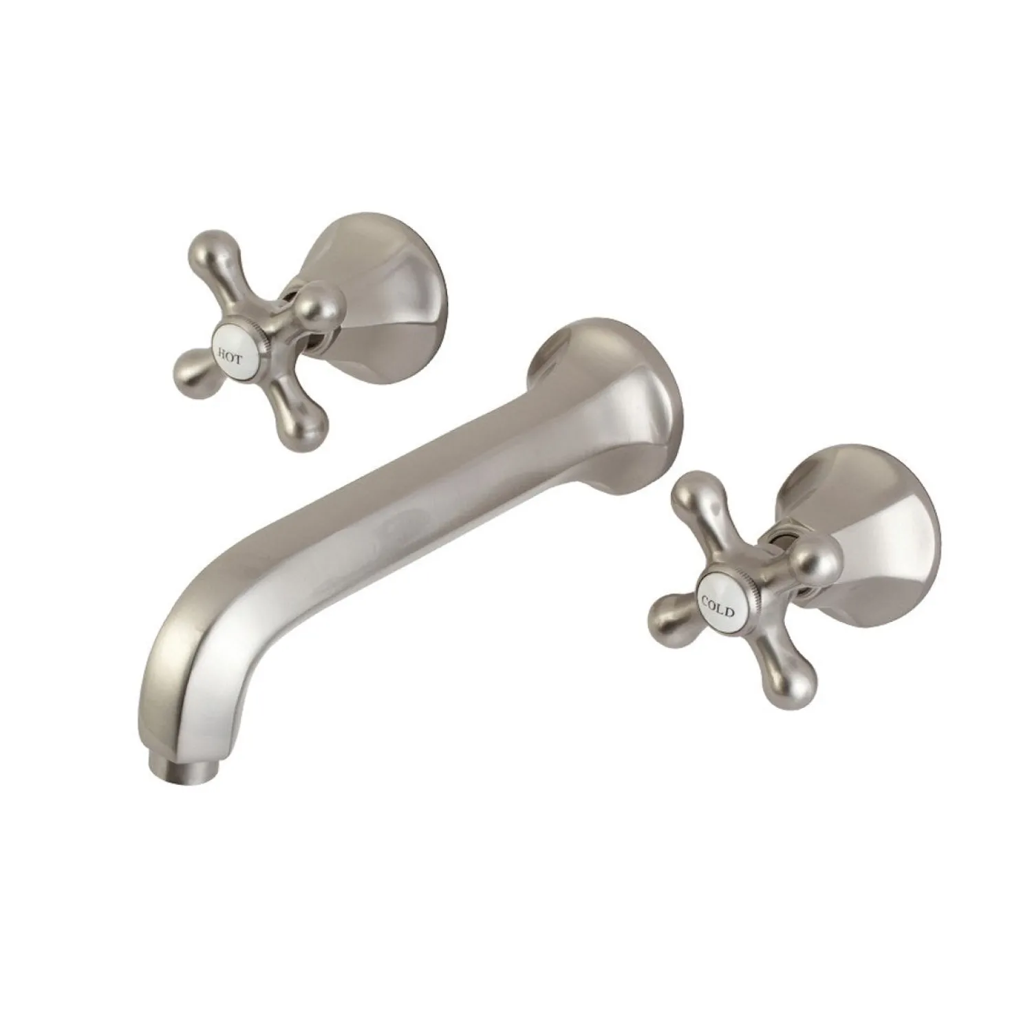 Best Metropolitan Wall Mount Two-Handle Bathroom Faucet Wall Mount
