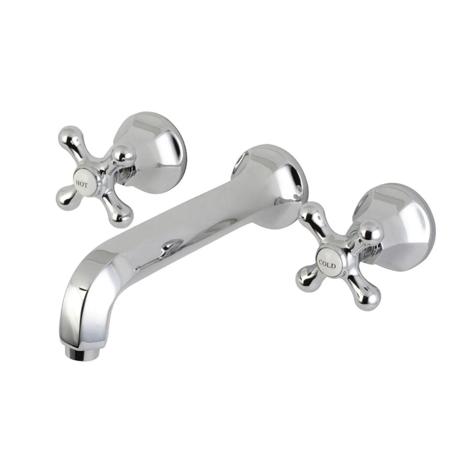 Best Metropolitan Wall Mount Two-Handle Bathroom Faucet Wall Mount