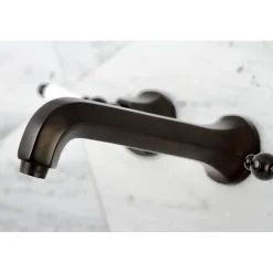 Outlet Metropolitan Two-Handle Wall Mount Bathroom Faucet Wall Mount