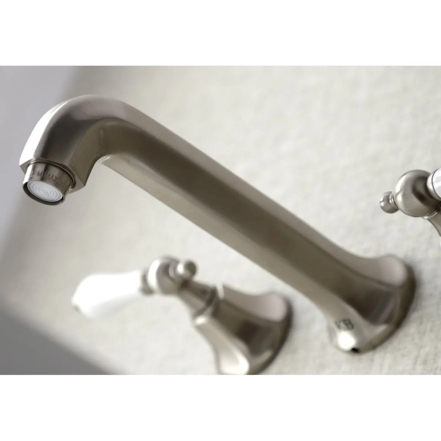 Outlet Metropolitan Two-Handle Wall Mount Bathroom Faucet Wall Mount
