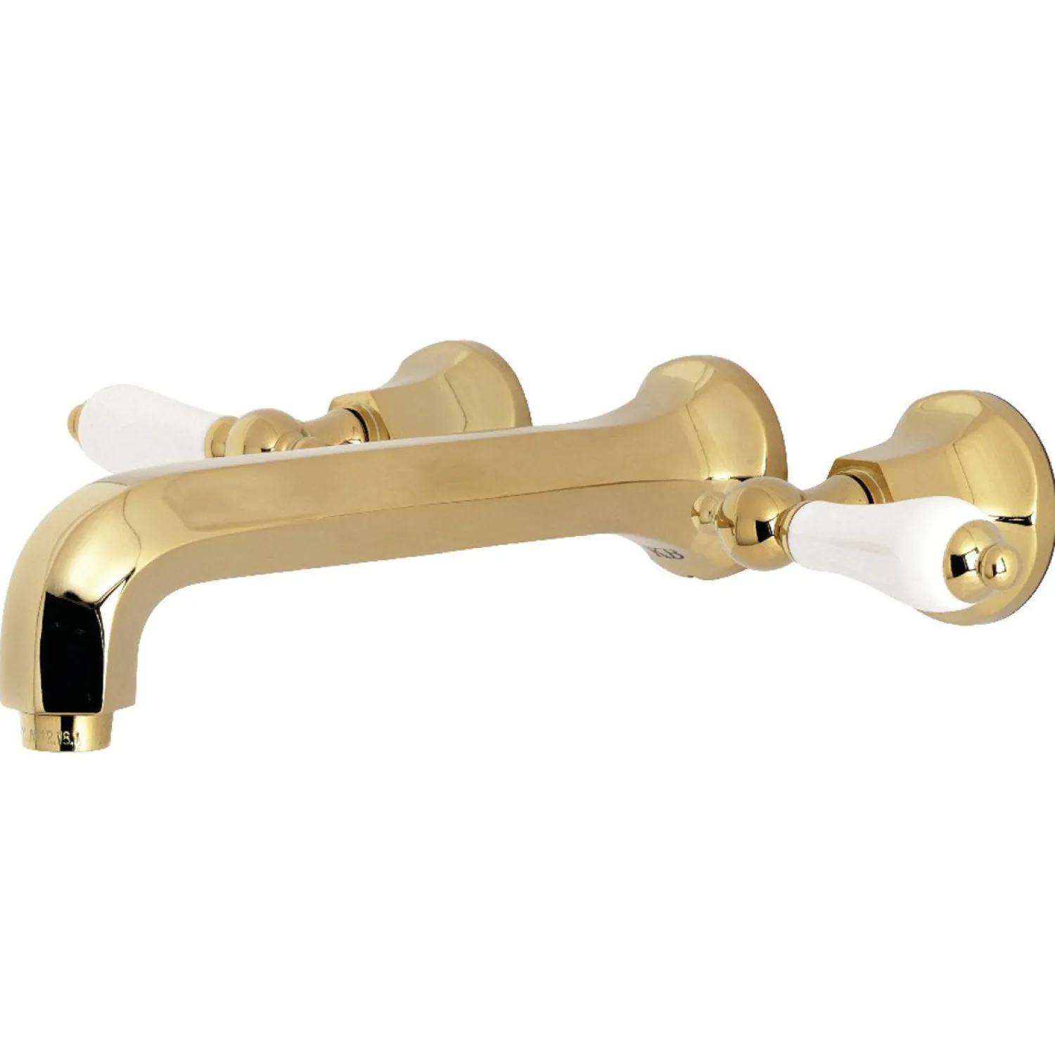Outlet Metropolitan Two-Handle Wall Mount Bathroom Faucet Wall Mount