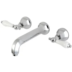 Outlet Metropolitan Two-Handle Wall Mount Bathroom Faucet Wall Mount