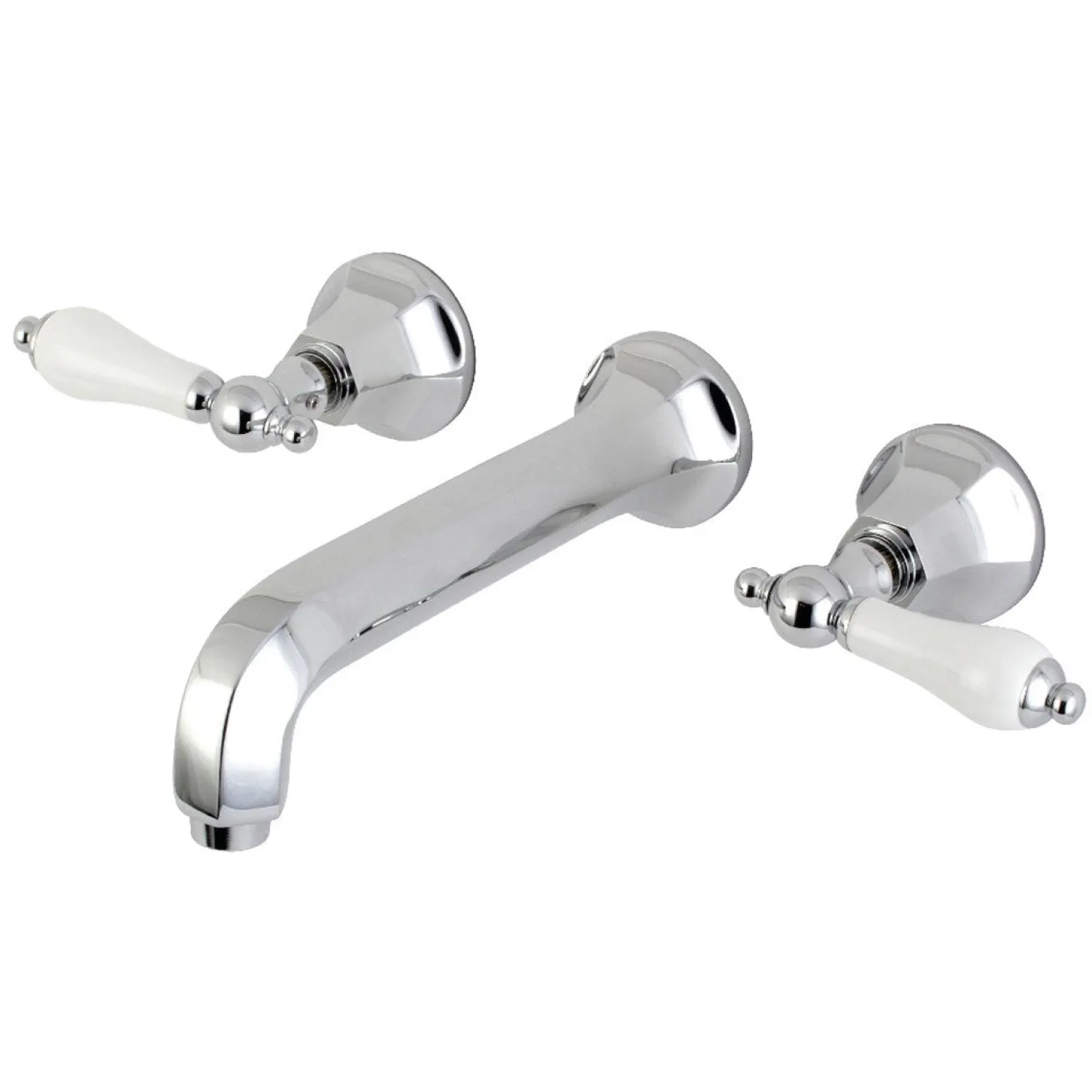 Outlet Metropolitan Two-Handle Wall Mount Bathroom Faucet Wall Mount