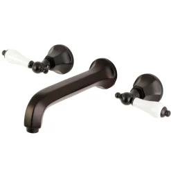 Outlet Metropolitan Two-Handle Wall Mount Bathroom Faucet Wall Mount
