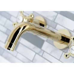 Sale Metropolitan 2-Handle 8-Inch Wall Mount Bathroom Faucet Wall Mount