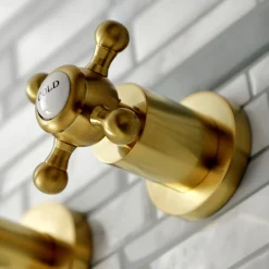 Sale Metropolitan 2-Handle 8-Inch Wall Mount Bathroom Faucet Wall Mount