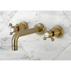 Sale Metropolitan 2-Handle 8-Inch Wall Mount Bathroom Faucet Wall Mount