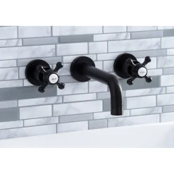 Sale Metropolitan 2-Handle 8-Inch Wall Mount Bathroom Faucet Wall Mount