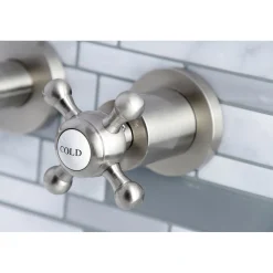 Sale Metropolitan 2-Handle 8-Inch Wall Mount Bathroom Faucet Wall Mount
