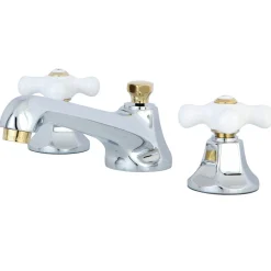 New Metropolitan 3-Hole 8-Inch Widespread Bathroom Faucet 8