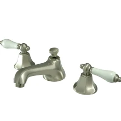 Online Metropolitan 8-Inch Widespread Deck Mount Bathroom Faucet 8
