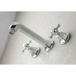 Online Metropolitan Two Handles Wall Mount Tub Faucet Tub Faucets